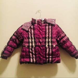 Burberry Girls Puffer Jacket